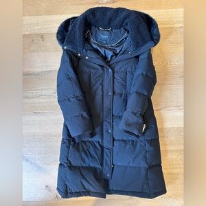 Kate Spade Down Coat with Fur Hood